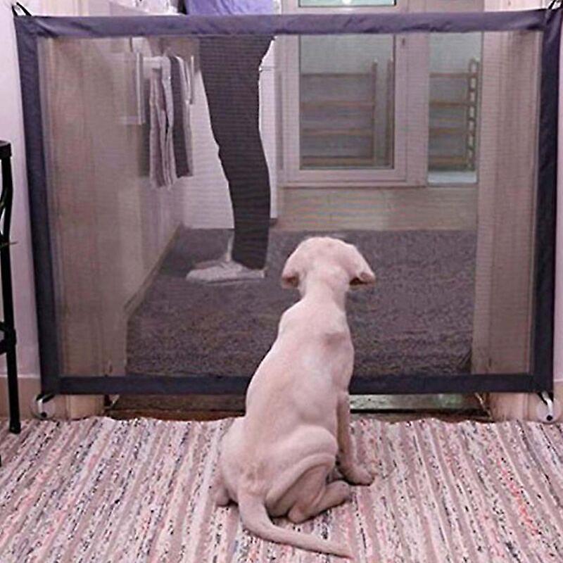 Portable Folding Magic Door Pet Safety Fence