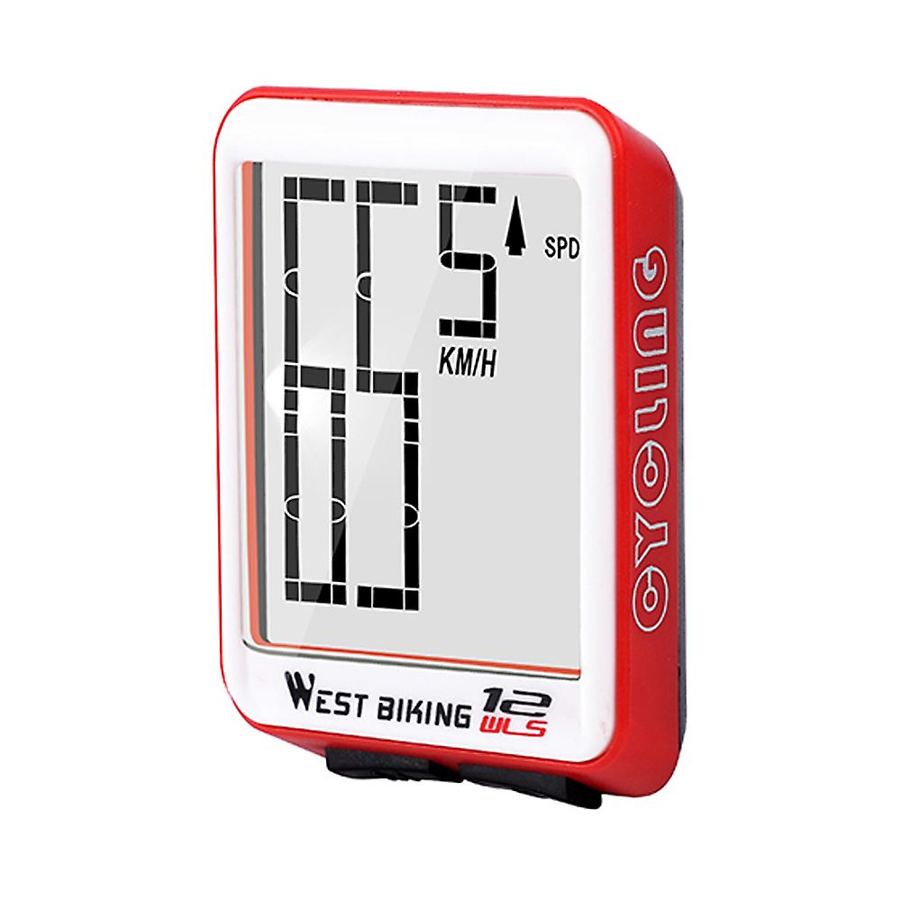 Wireless Bicycle Computer Odometer Time Measure With Lcd Backlight