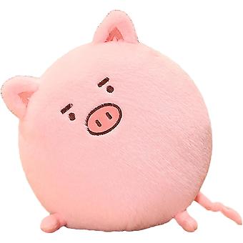 Plush Round Pig Stuffed Animal Piggy Hugging Pillow Piggie Plushies Throw Pillow Round Pink Pig Anime Gift For Kids And Lovers In Birthday