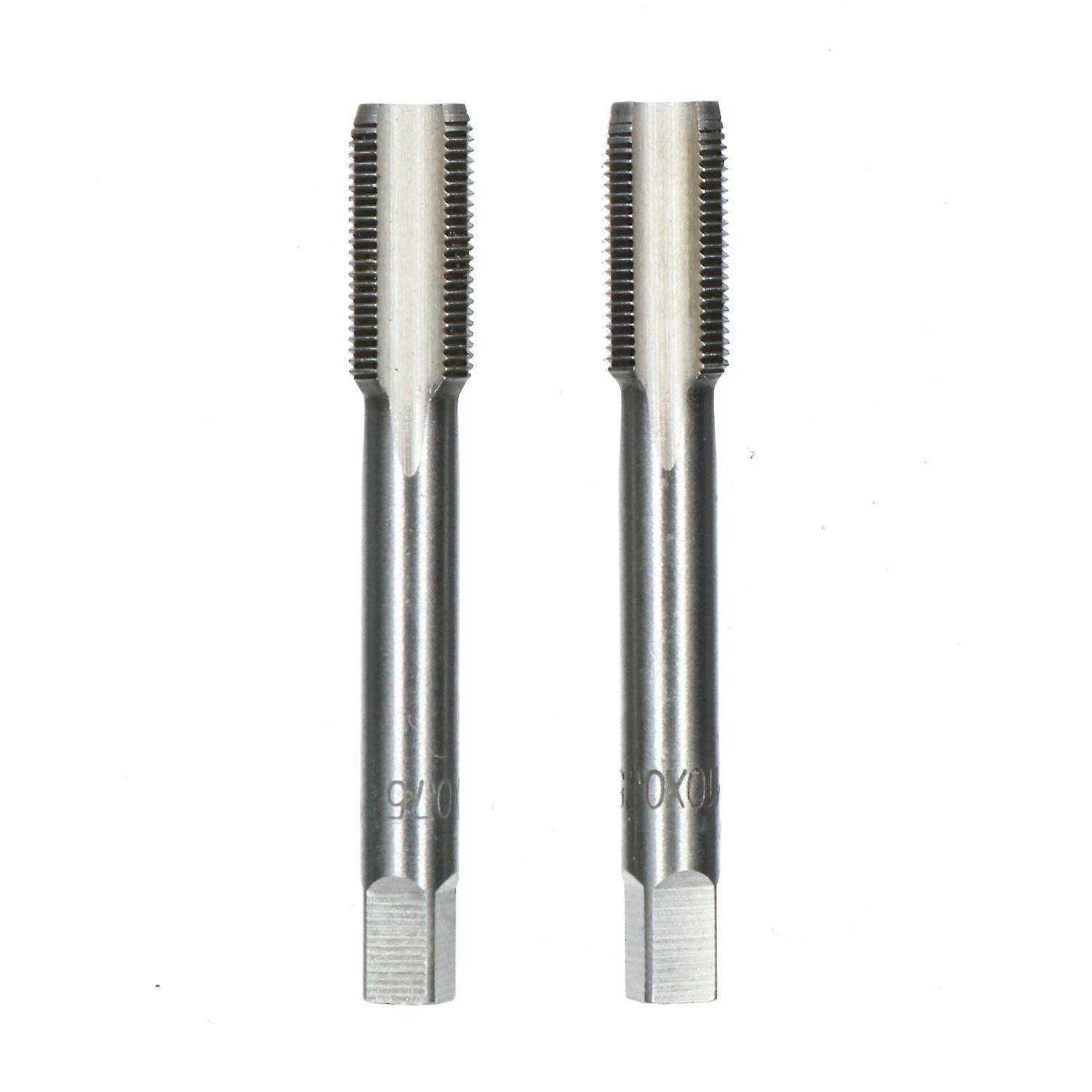 M10 x 0.75mm Metric Tap Set, Tungsten Steel, Taper and Plug Thread Cutter TD021