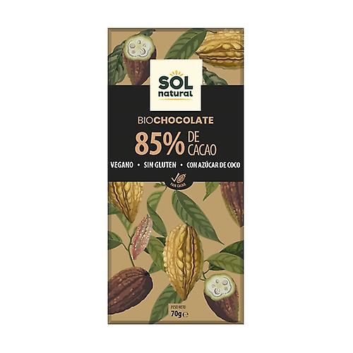 Vegan dark chocolate 85% Bio 70 g