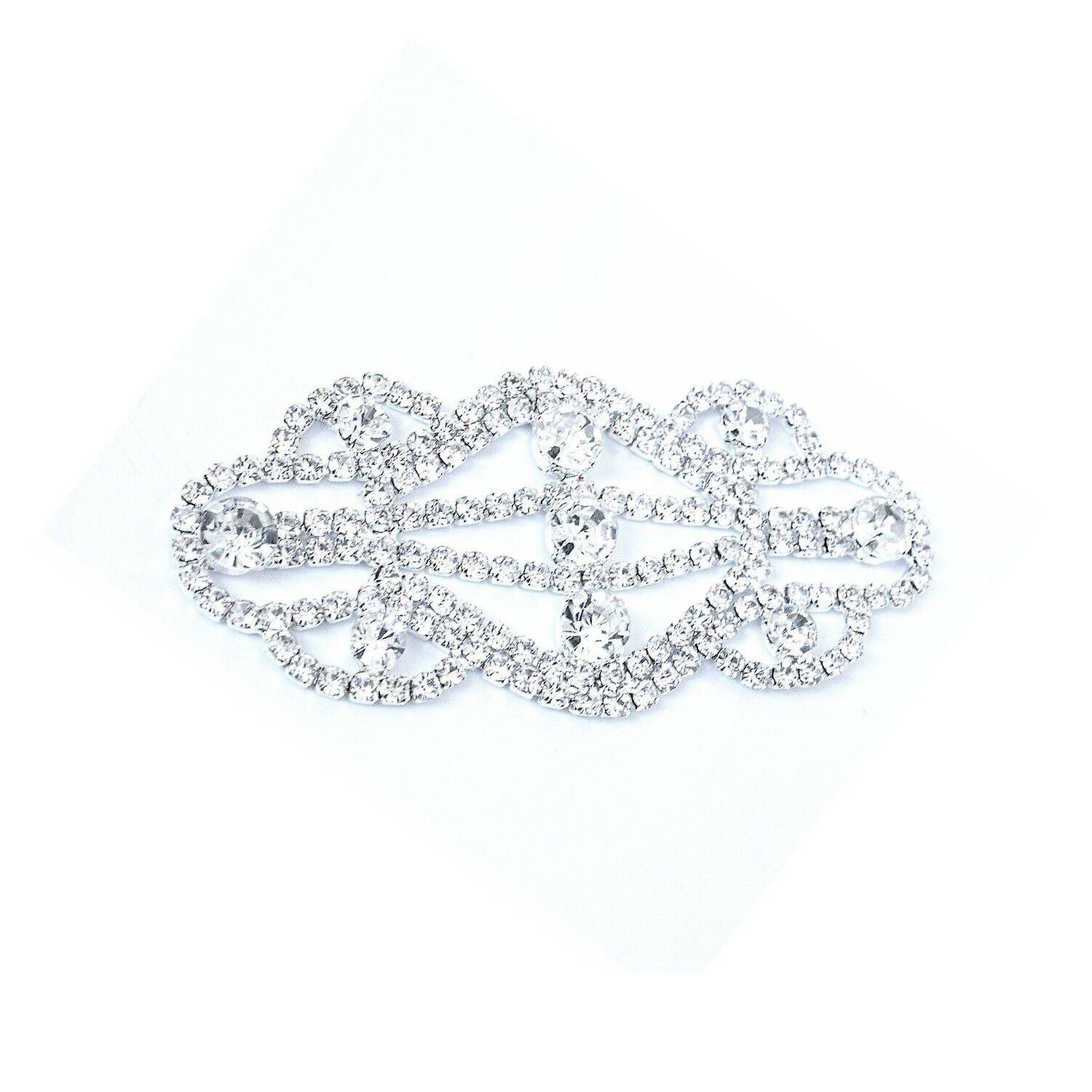 Rhinestone Wedding Crystal Damski pas