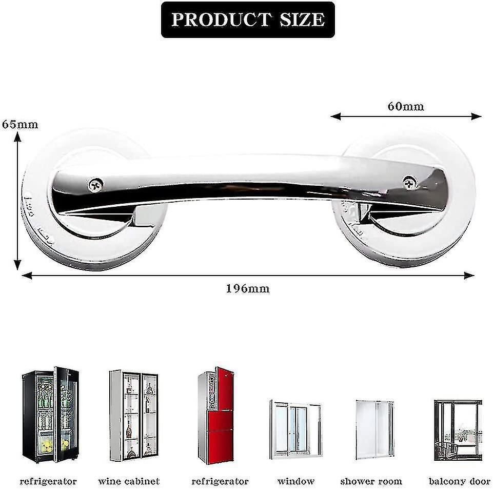 Suction Cup Door Knobs Bathroom Kitchen Grabs