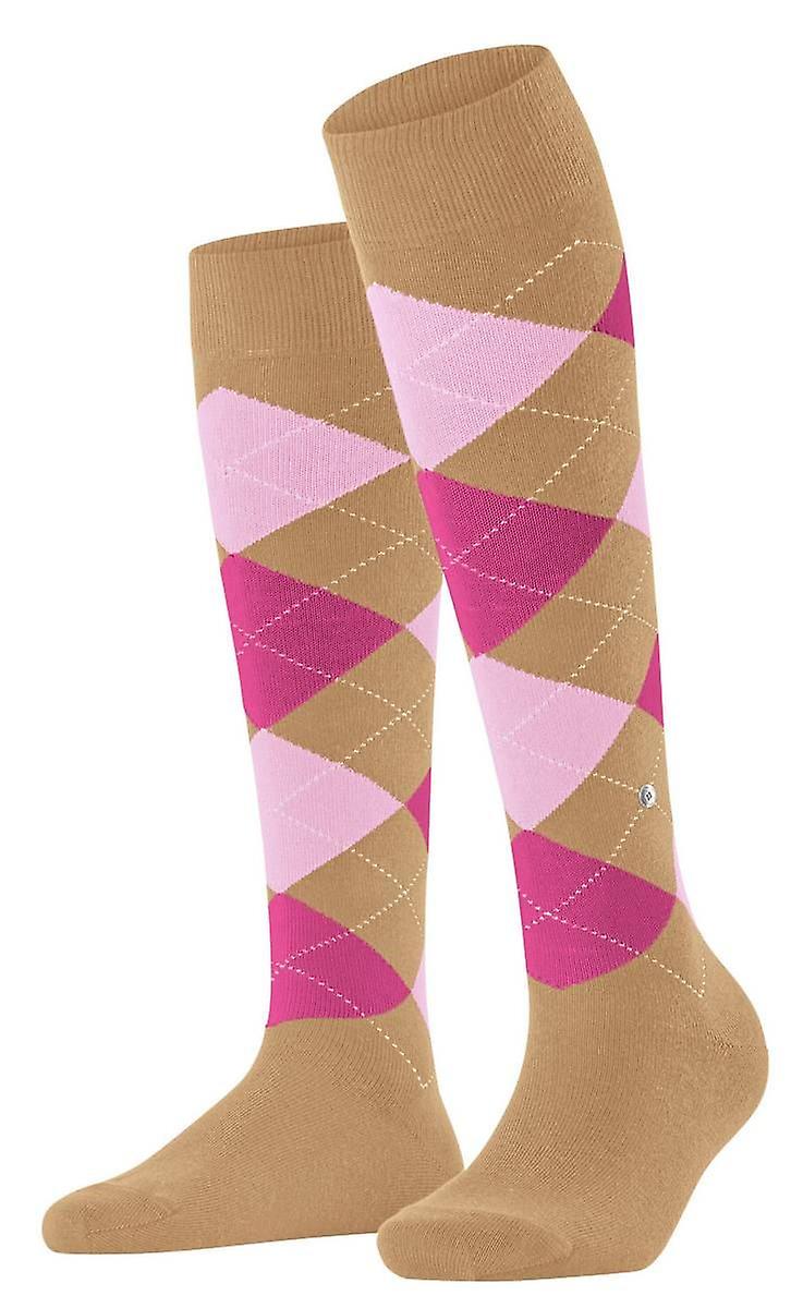 Burlington Queen Knee High Socks - Toffee Beige