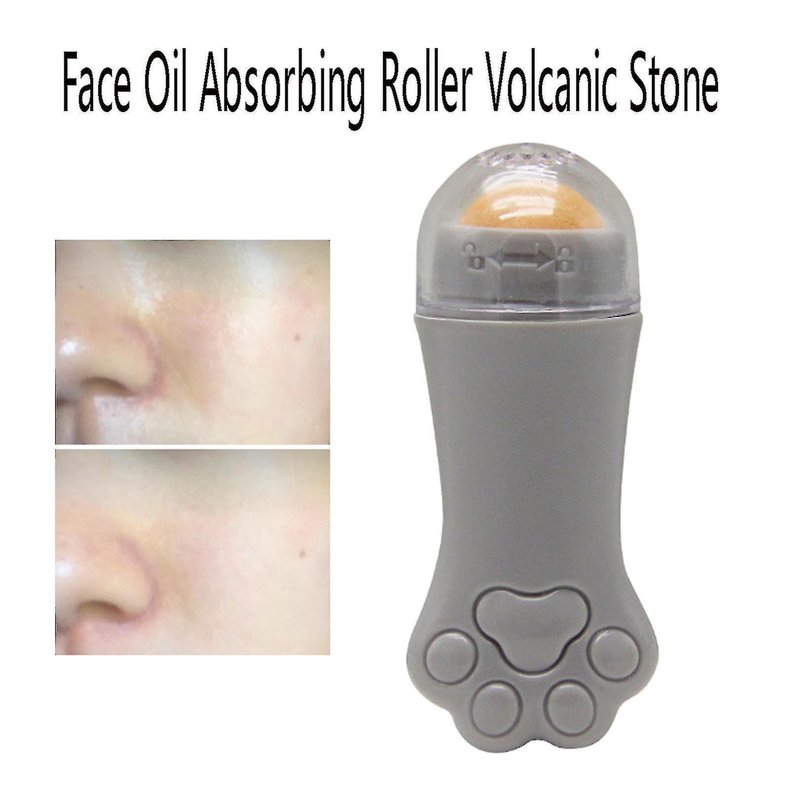 Natural Volcanic Roller Oil Control Rolling Stone Care Tool Facial ...