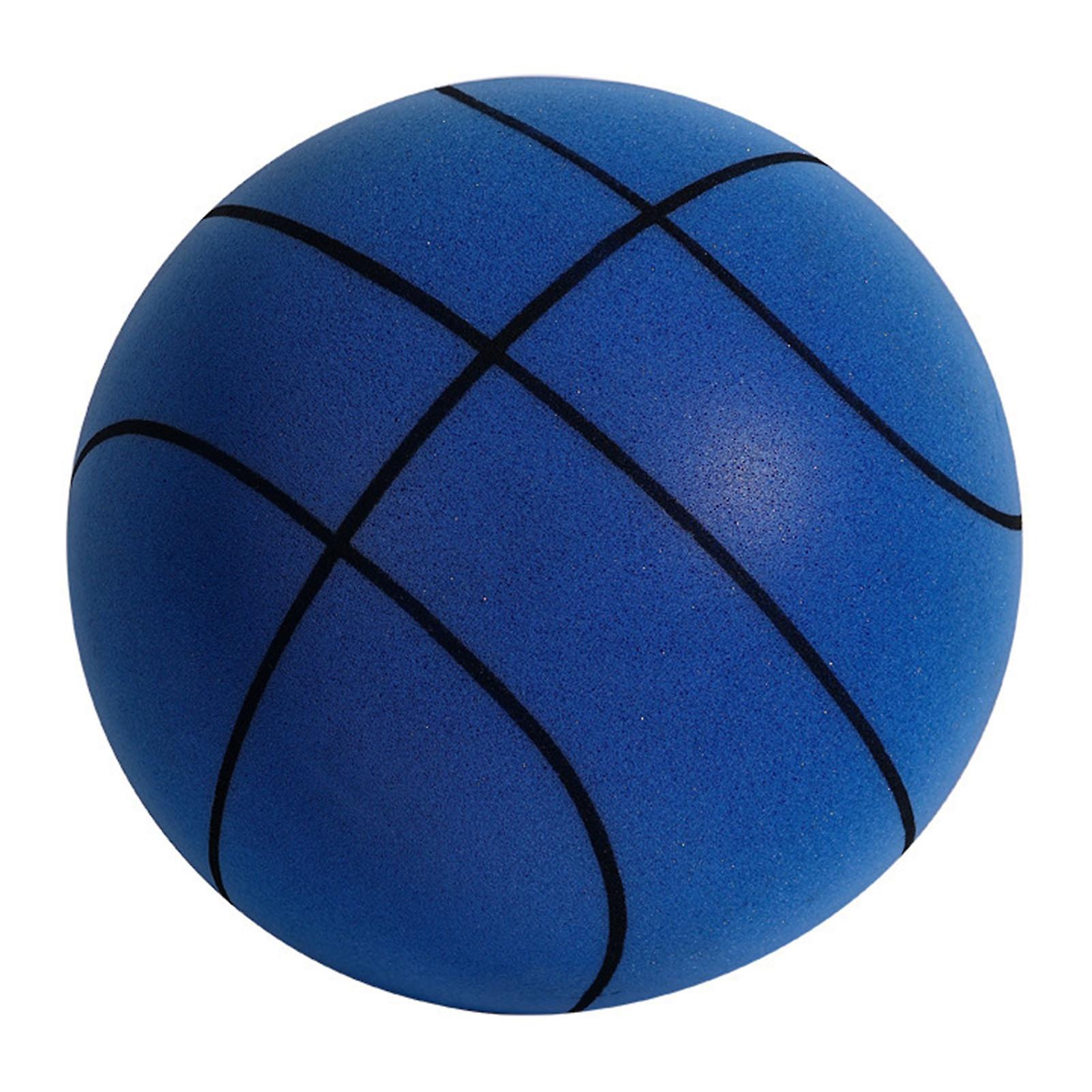 Silent Bounce Ball Soft Mute High Elastic No Pumping Required Micro Holes Exercise Polyurethane Kids Silent Bounce Ball Indoor Toy