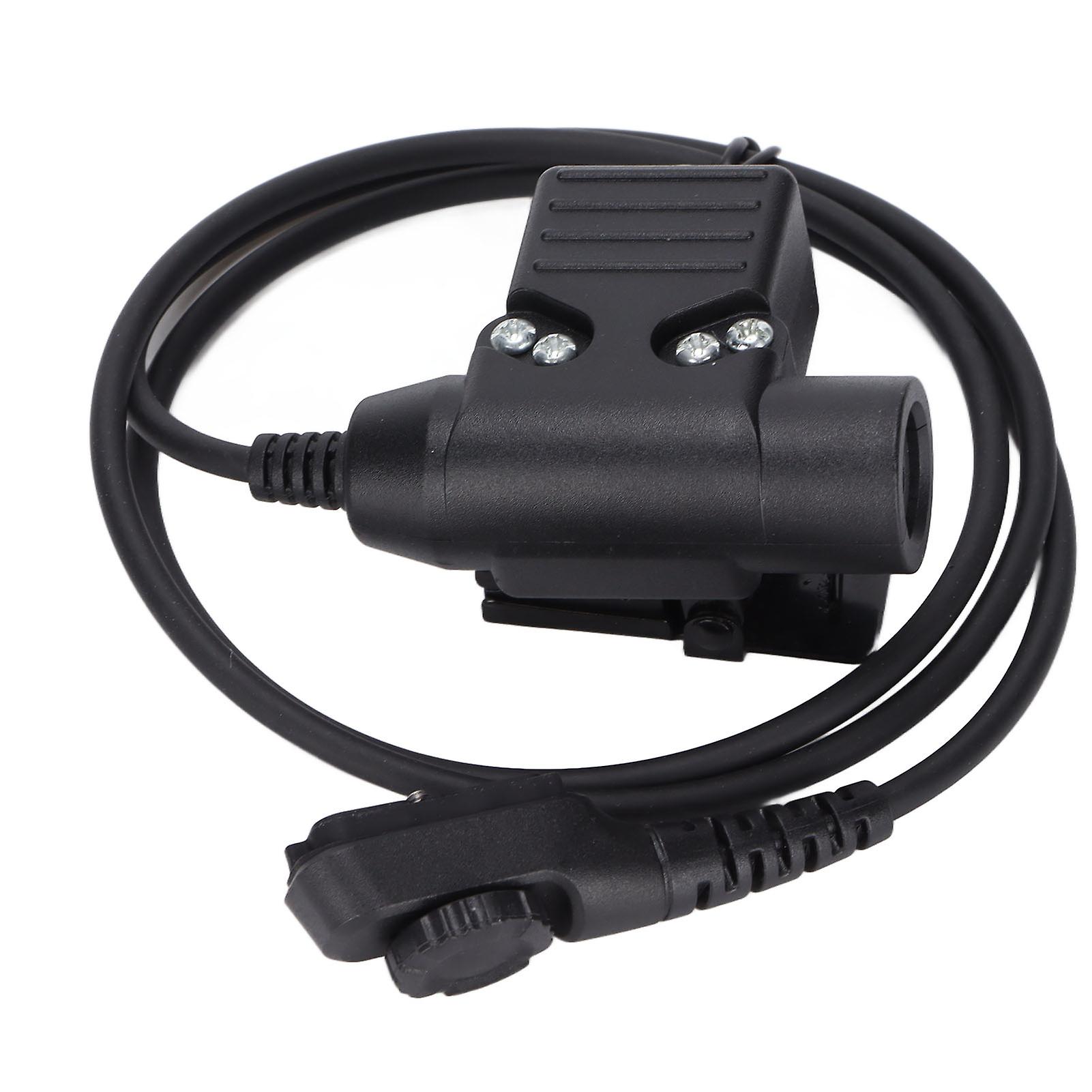 U94 PTT Adapter for Hytera Portable Radio, Military Communication Accessory Compatible with Hytera PD780 PD785 Models
