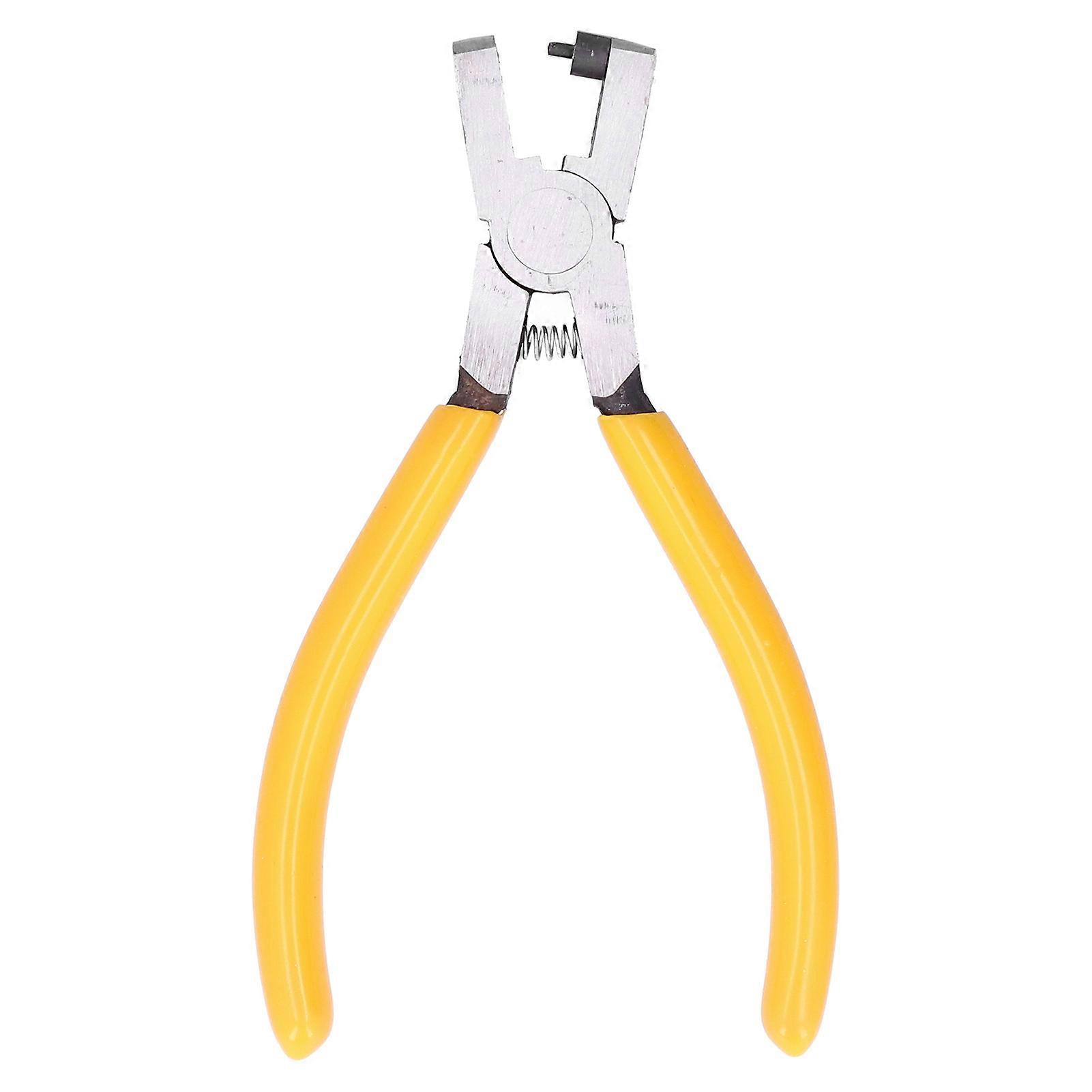 Punch Pliers Iron Punching Tool with Spring Tension Leather Crafts Making Hardware Tools