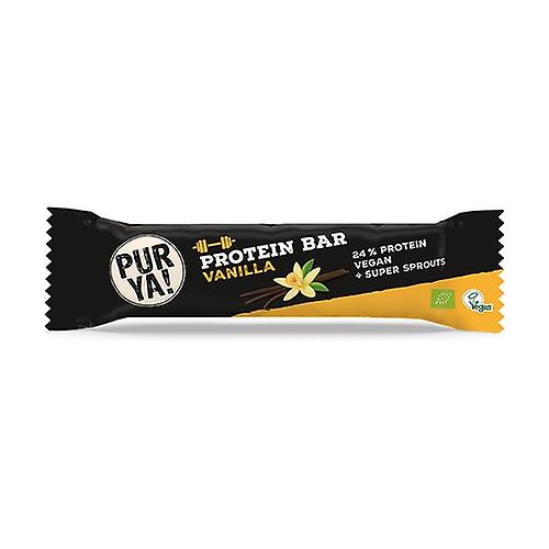 Organic vanilla energy bar 1 bar of 40g