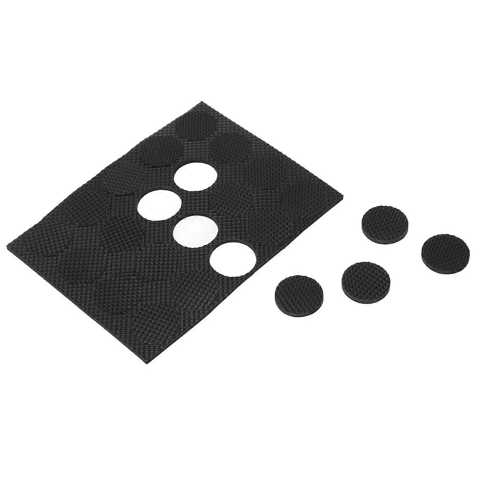 20 Pcs Guitar Pick Grip Slip Proof Comfortable Rubber Round Pick Handles Firm Connection Guitar Accessory