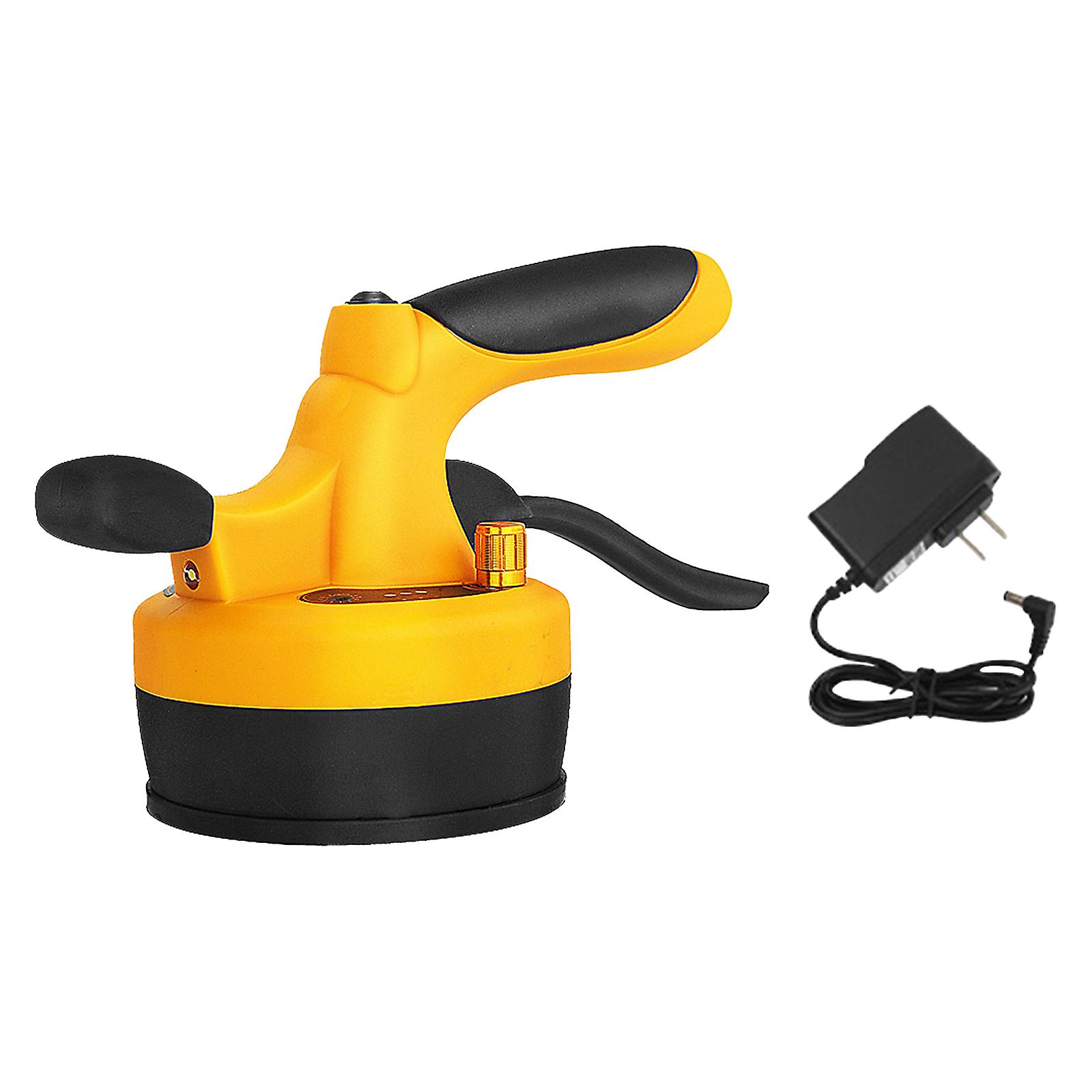 Electric Tile Vibrator Leveling Machine 2600mAh 23.5x12cm Yellow