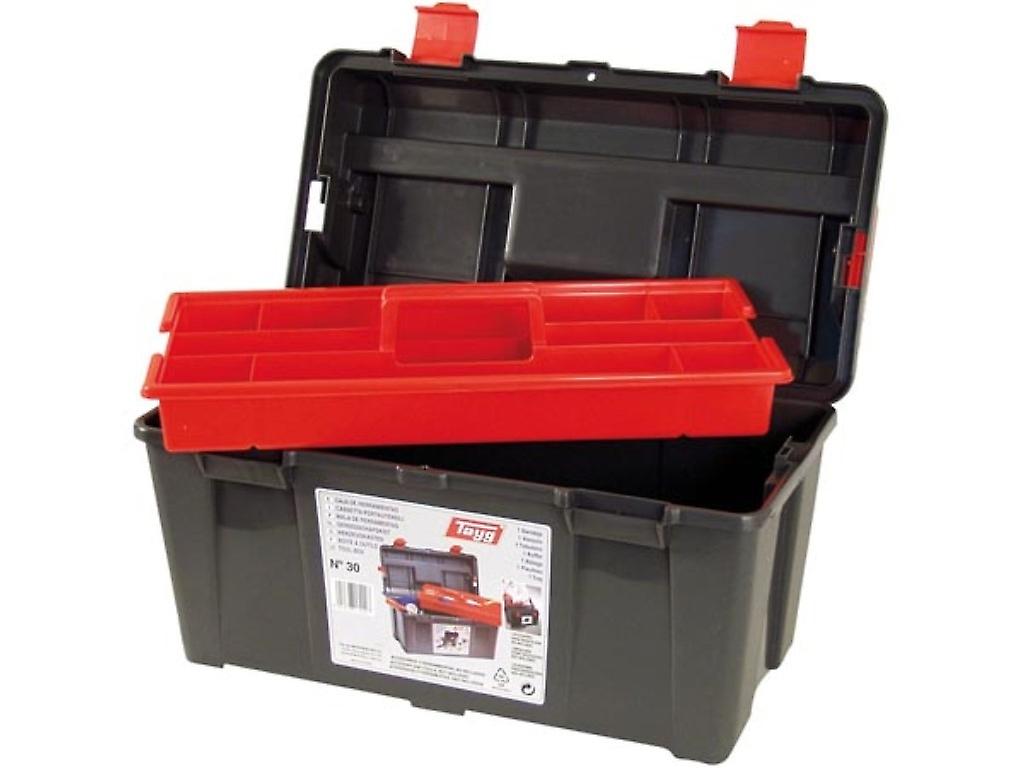 Tayg - Toolbox - 445 x 235 x 230 mm - with tray - 24 L