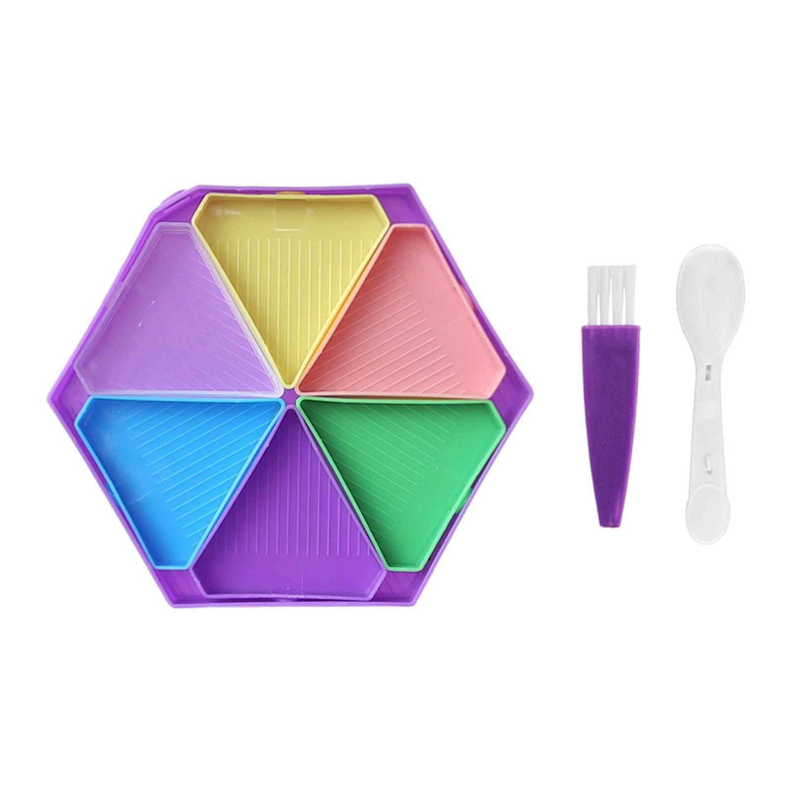 حامل صينية الطلاء الماسي 5D ، ملحقات وأدوات اللوحات الماسية ، حاوية ، لوحة الديكور ، صينية حفر نقطة الحرف الفنية