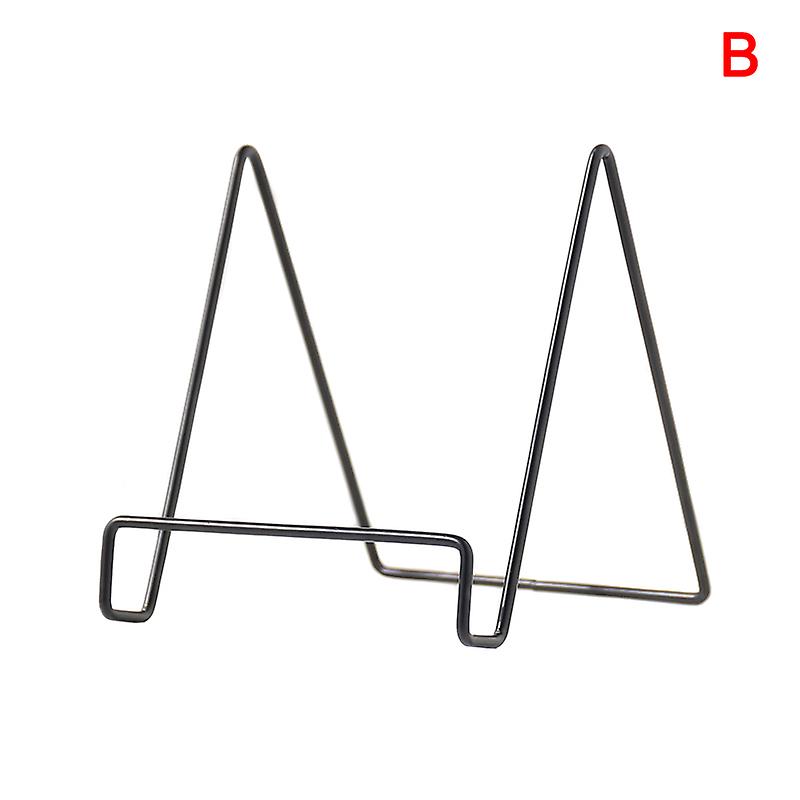 Iron Art Photo Holder Lazy Flat for Mobile Phone iPads Desktop Support Shelf Display Stand New