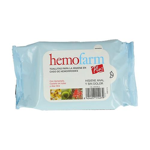 Hemofarm Plus wipes 40 units
