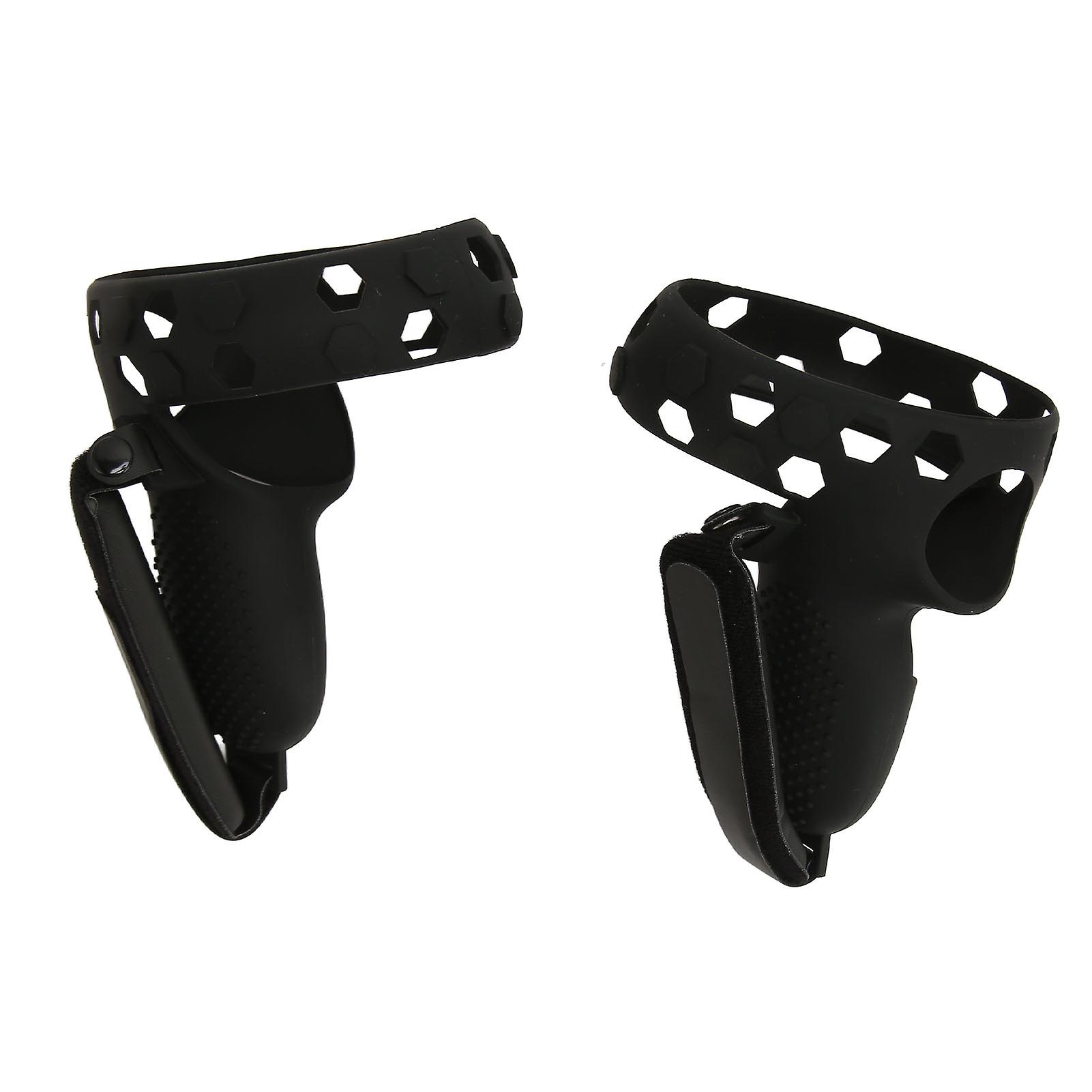 Silicone Controller Cover for Quest 2 - Non-Slip, Drop Resistant Grip with Wrist Strap