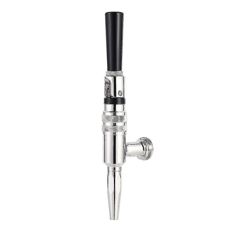 New 2023 Stout Beer Faucet Stainless Steel Draft Faucet, Homebrew Cold Brew Kegerator Beer Tower T