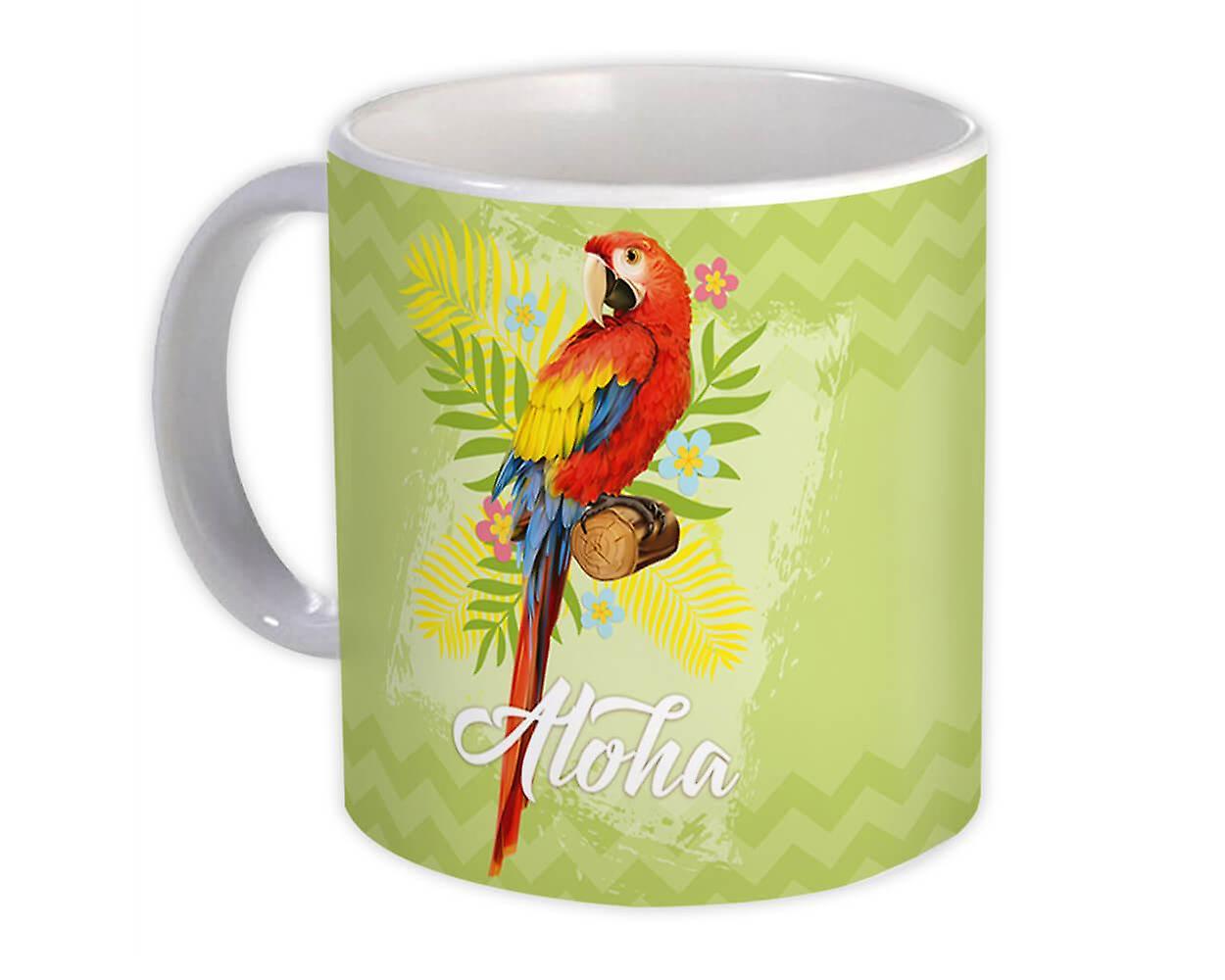 Gift Mug: Macaw Aloha Bird