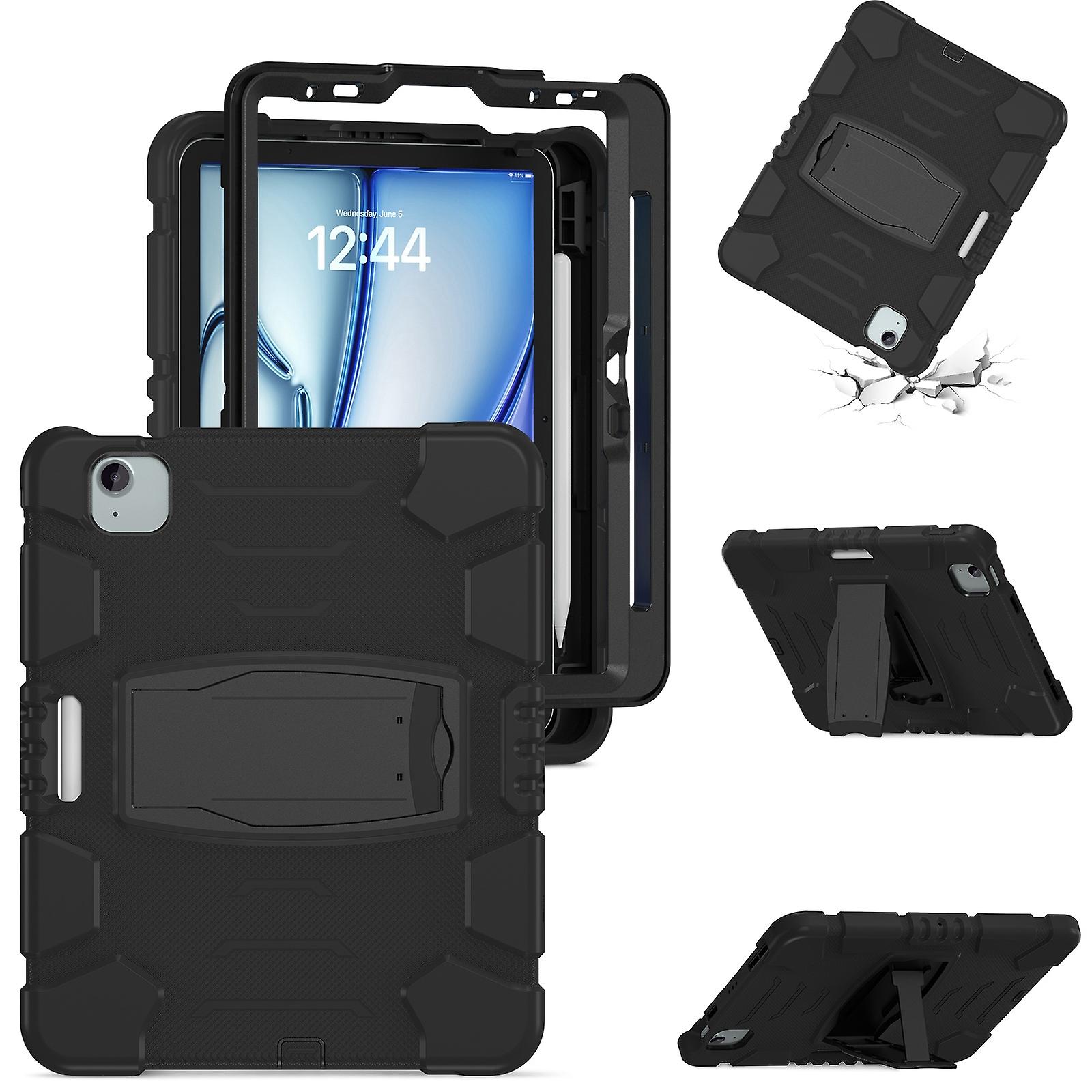 Silicone Hybrid PC Tablet Case For iPad Air 11 2024