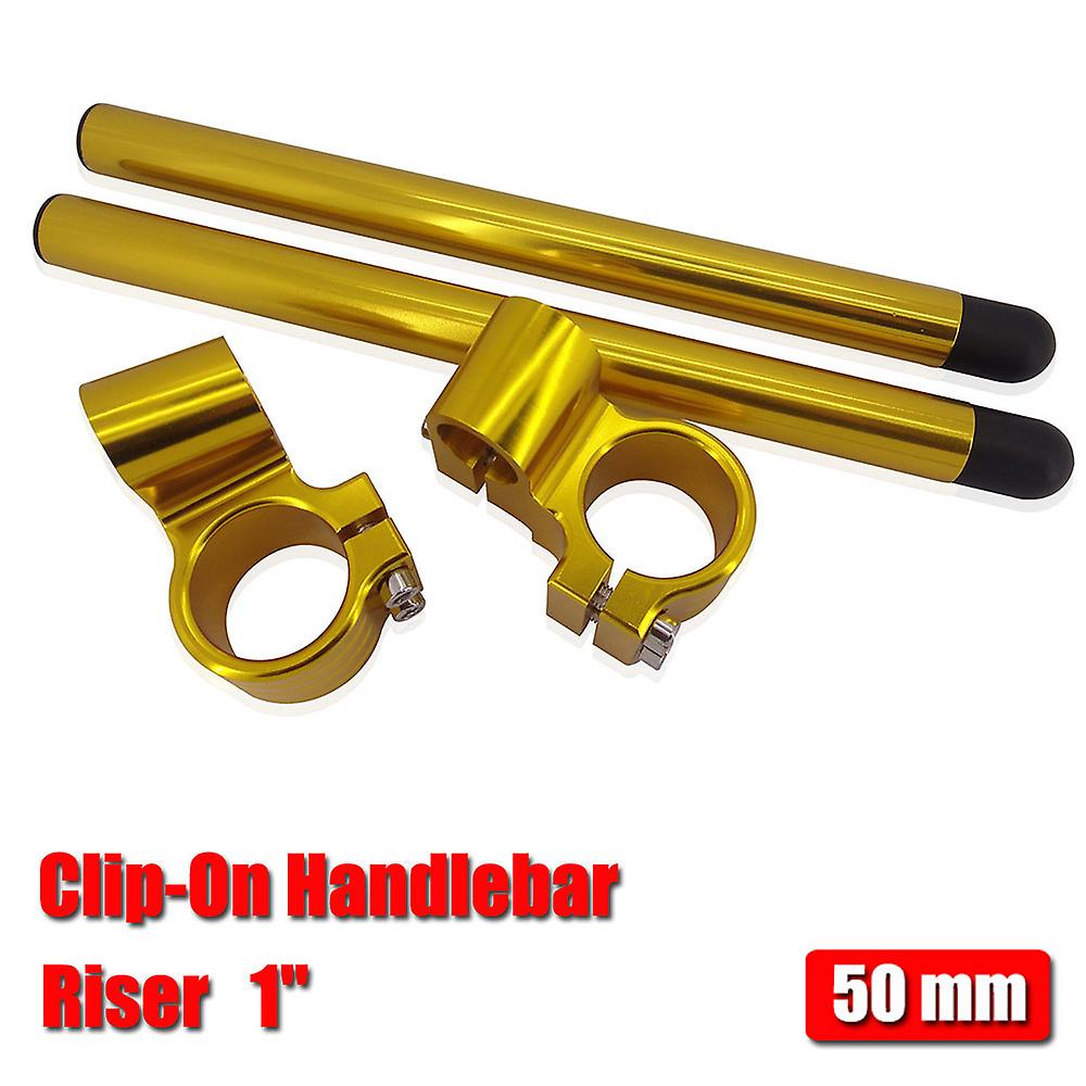 التصنيع باستخدام الحاسب الآلي 50 مم كليب على شوكة الناهض المقود العادي لسوزوكي Gsxr600 Gsx R Gsx-r 750 1000 ياماها Yzf750r Fz1 Fz6 Yzf R6 R6s R1