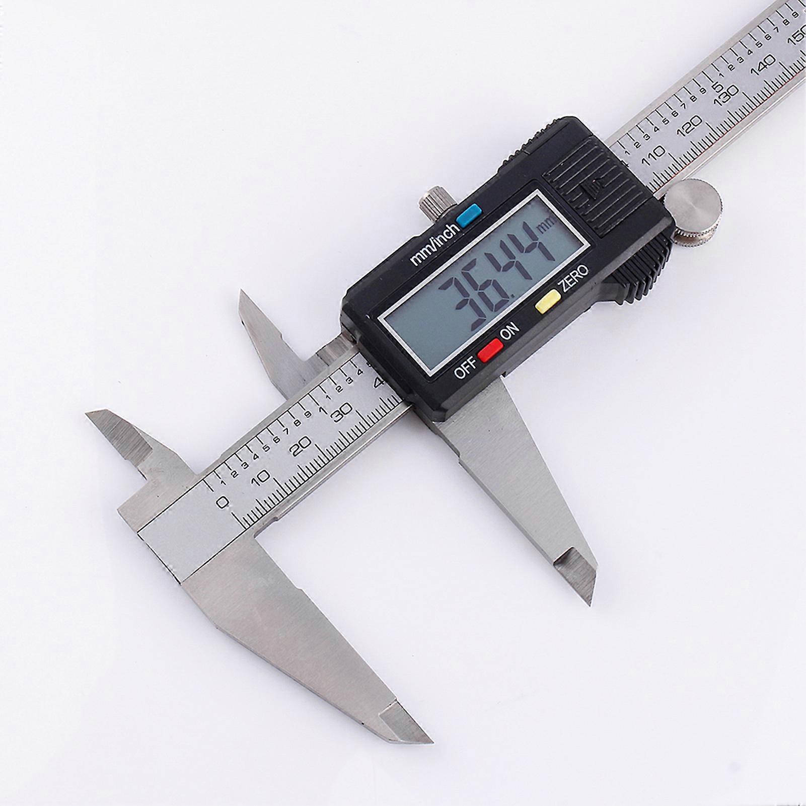 Stainless Steel Digital Caliper, Digital Vernier Caliper, Electronic Depth Gauge, High Precision Measuring Tools