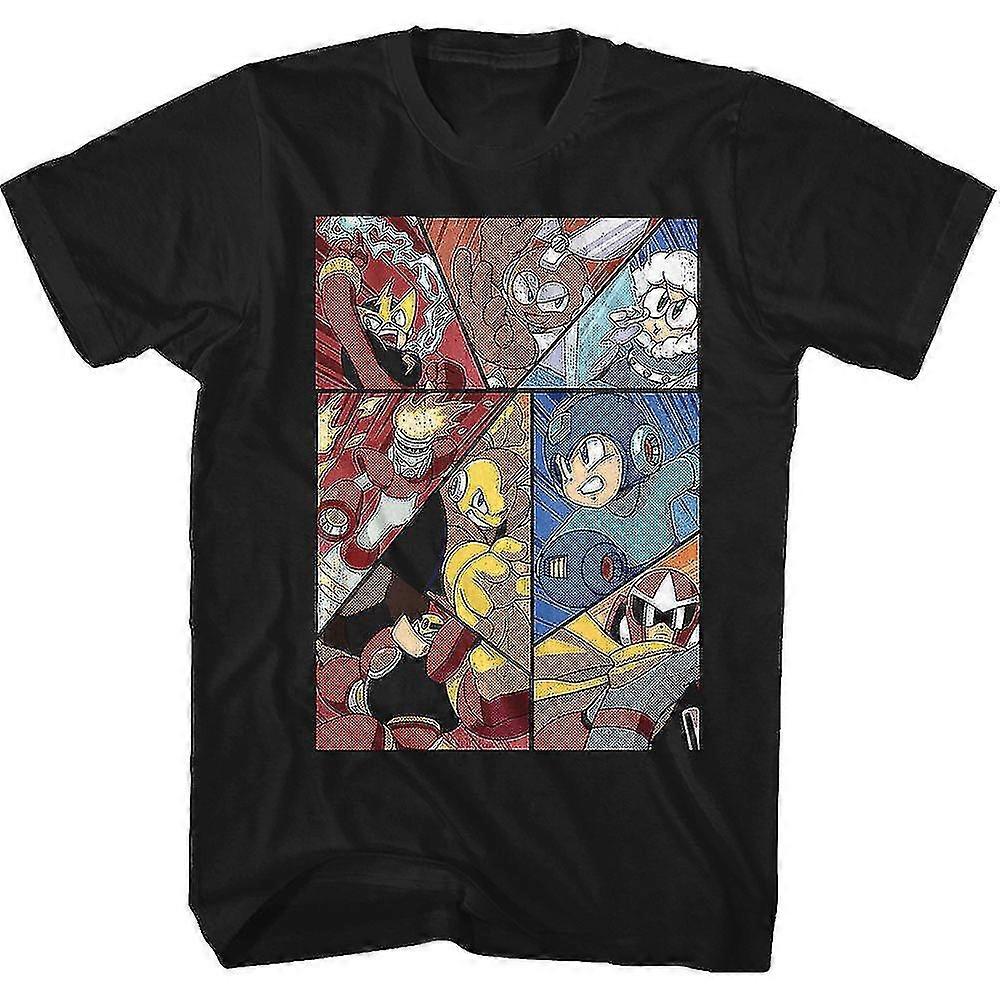Character Collage Mega Man T-skjorte