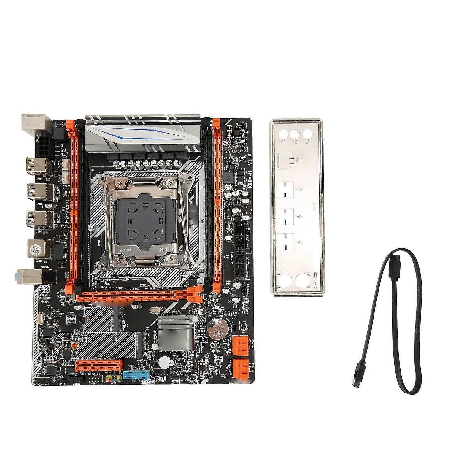 X99M H DDR4 Mainboard M ATX LGA2011 3 V3 V4 CPU DDR4 128G M.2 WiFi Ports 2 SATA3.0 M.2 NVME Ports Gaming Mainboard