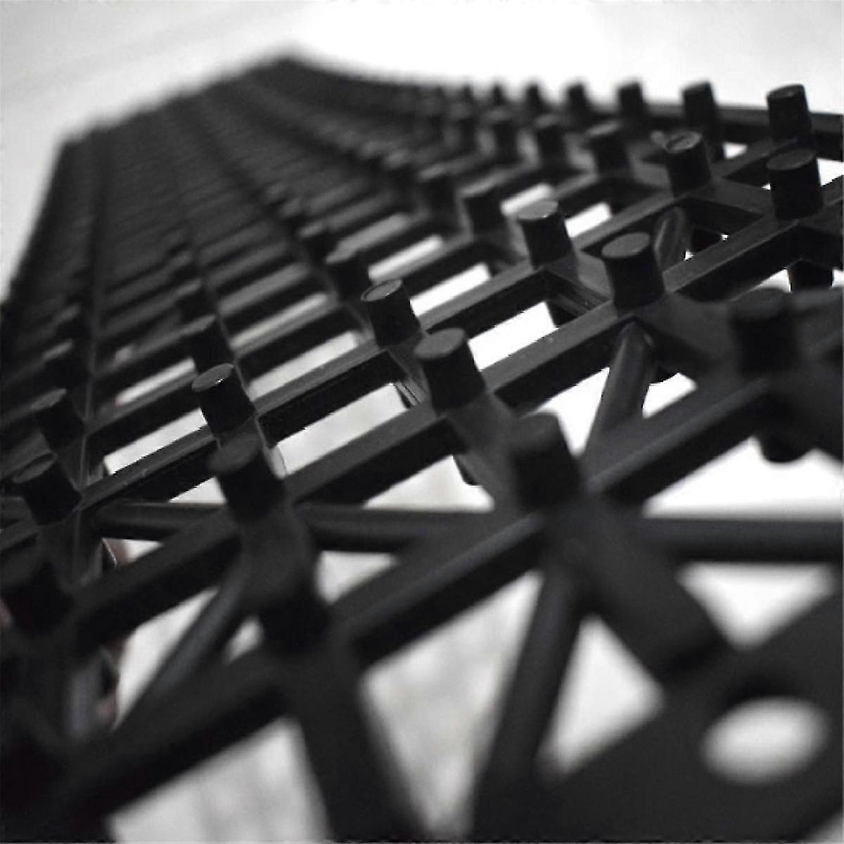 2 قطع سيارة الثلج الطين قبالة لوحة الإطارات الجر طوي انزلاق لوحة عدم الانزلاق حصيرة الرمل سلسلة الثلج عجلة النمل