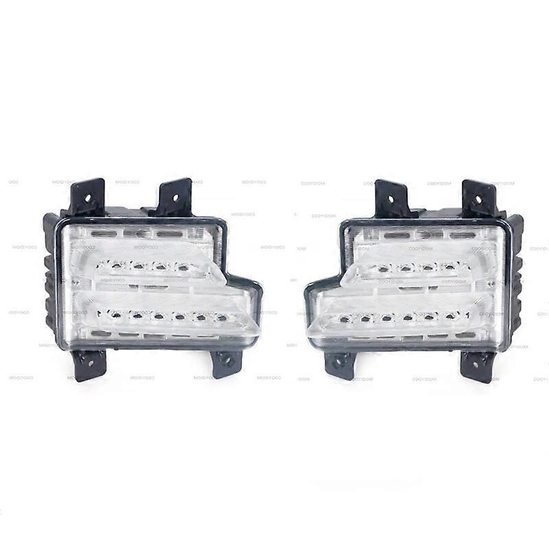Car Day Light Front Bumper Daytime Driving Running Lights Cable LED DRL Fog Lamp For Chery Tiggo 5X/7 2020 Tiggo E 2022 For Car