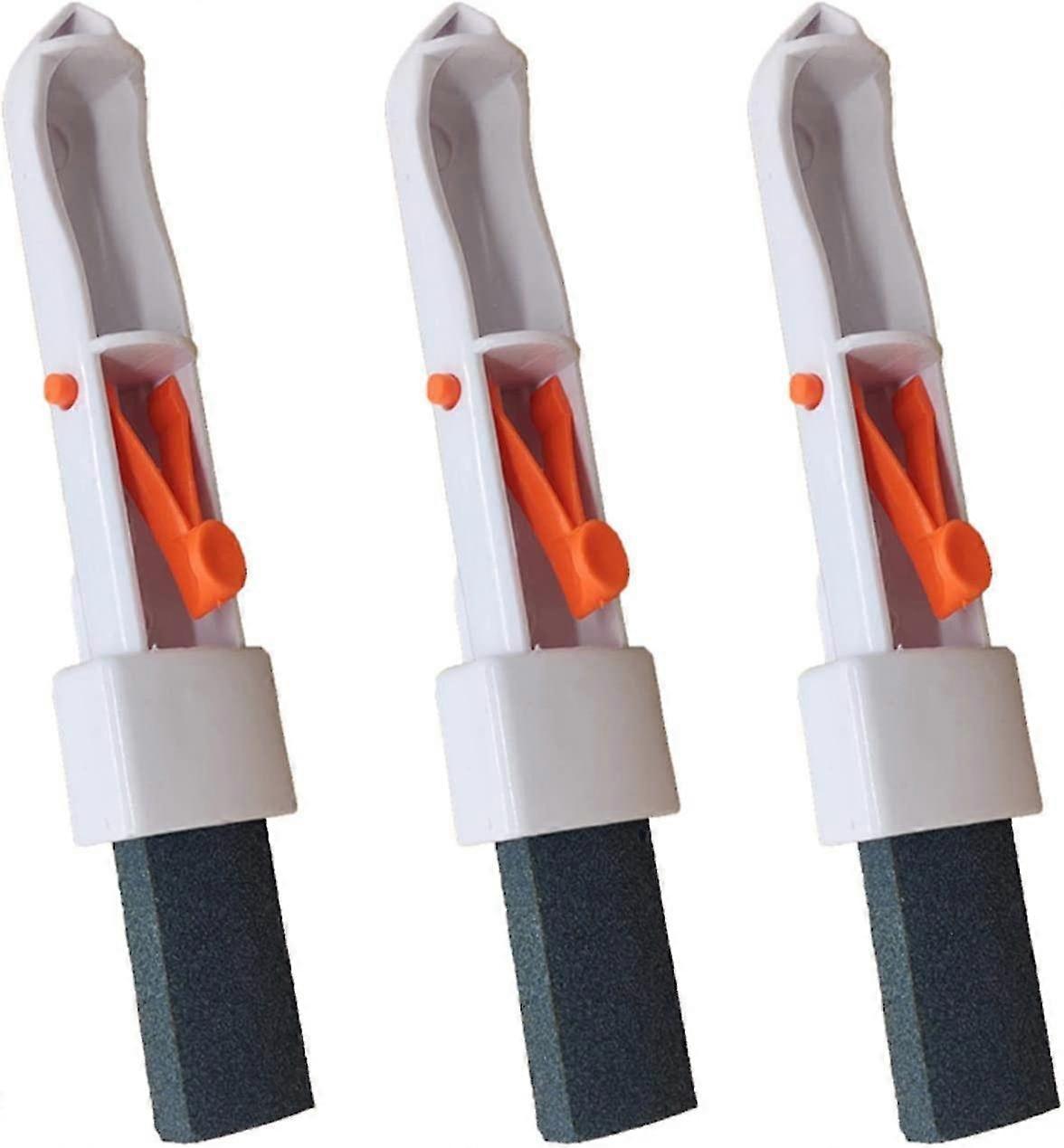 مجموعة من 3 أحجار الخفاف لتنظيف المسبح بمقبض قوي ومشبك