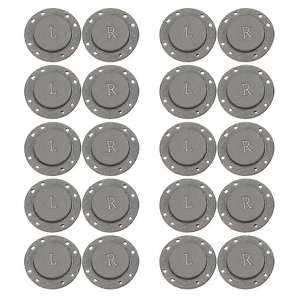 10 Pairs Magnetic Closure Button Hidden Sewing Buttons Diy Craft Sewing Tools