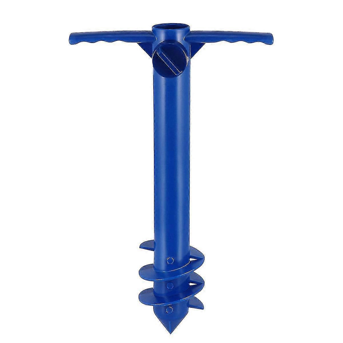Umbrella Anchor Sand Auger Stand Universal Sand Grabber Spike Auger Holder (random Color)