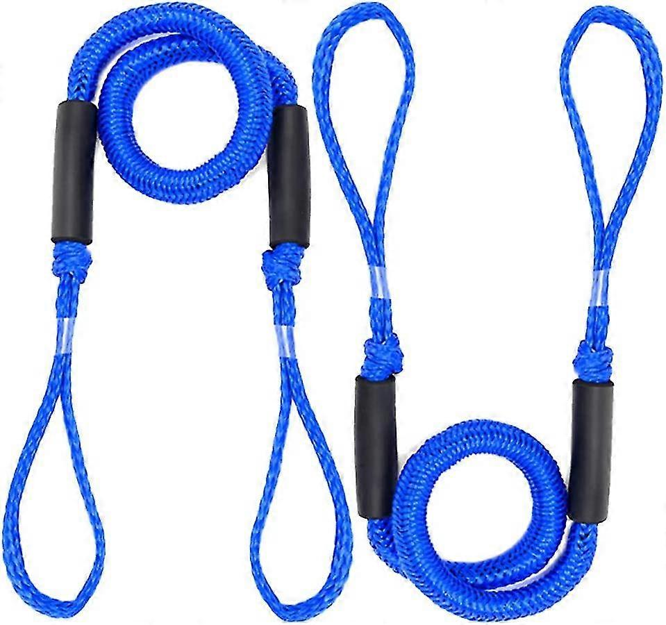 bungee cord mooring line mooring rope ladder mooring strap bungee rope mooring line for boat accessories 2 pieces betterlifefg