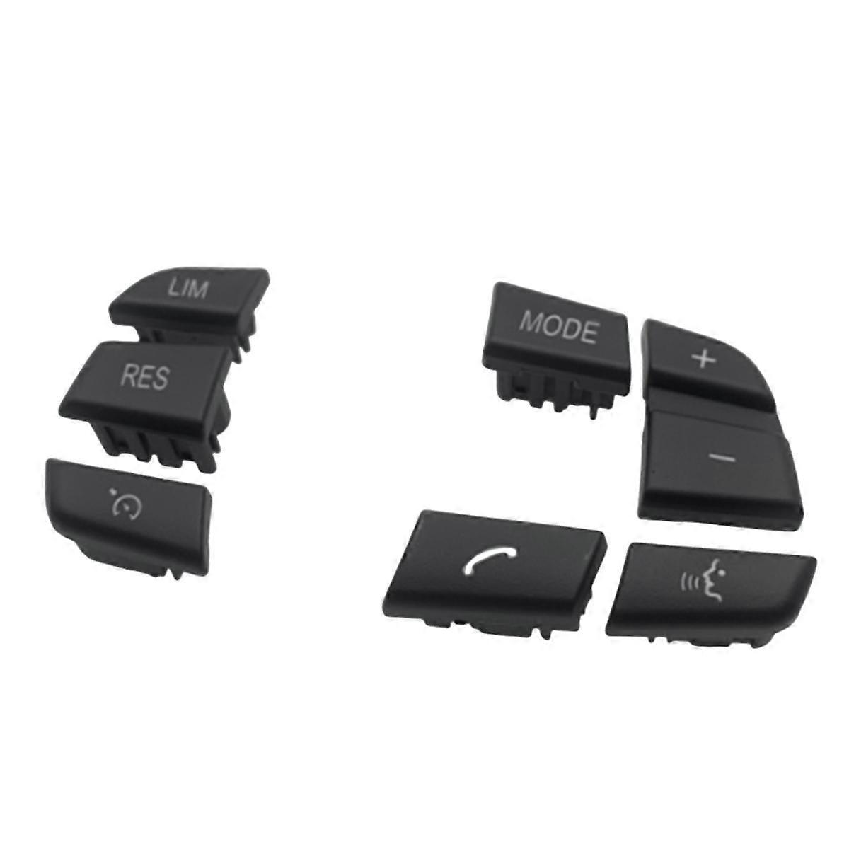 7 قطع زر تبديل التحكم في عجلة قيادة السيارة ل 1 2 3 سلسلة X3 X4 X5 X6 اكسسوارات السيارات