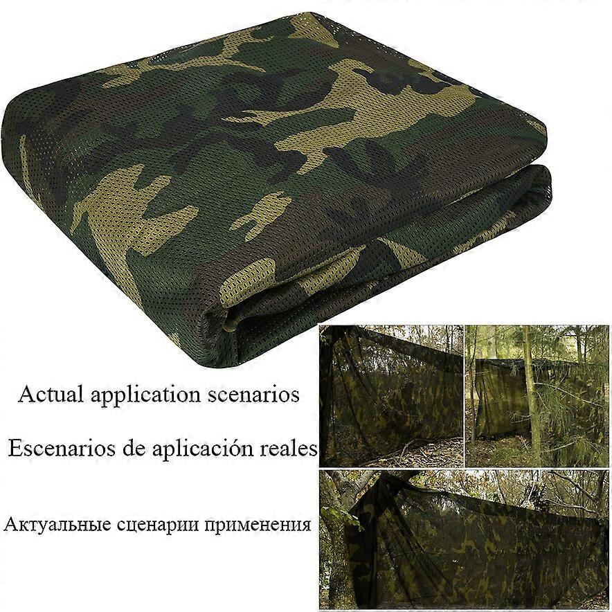 Camouflage Netting Camo Cover Hide Netting Net Cover Blind For Hunting Sun Shade Camping Background Decoration Sunshade Shade