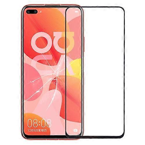 For Huawei Nova 6 Front Screen Outer Glass Lens with OCA Optically Clear Adhesive