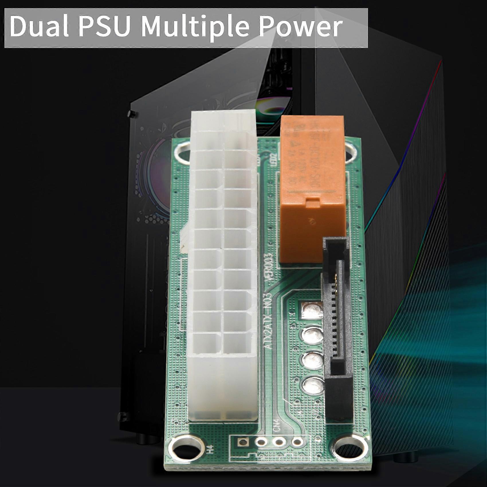 thumbnail image 2 of Add2PSU Power Supply Connector Adapter Circuit Board For PC – Multiple PSU Setup 2 of 6