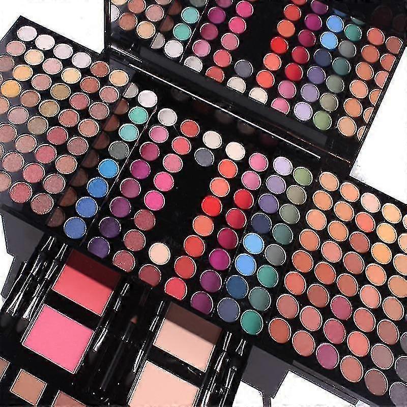 Full 180 Color Professional Makeup Set Box Of Eyeshadows And Blush Eyeshadow Palette Makeup Box