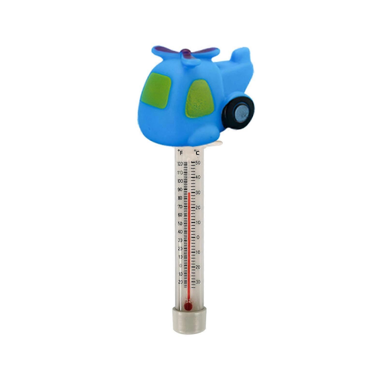 Airplane Train Car Pool Thermometer Dual Display Scale Easy Use Thermometer for Swimming Pool Accessories