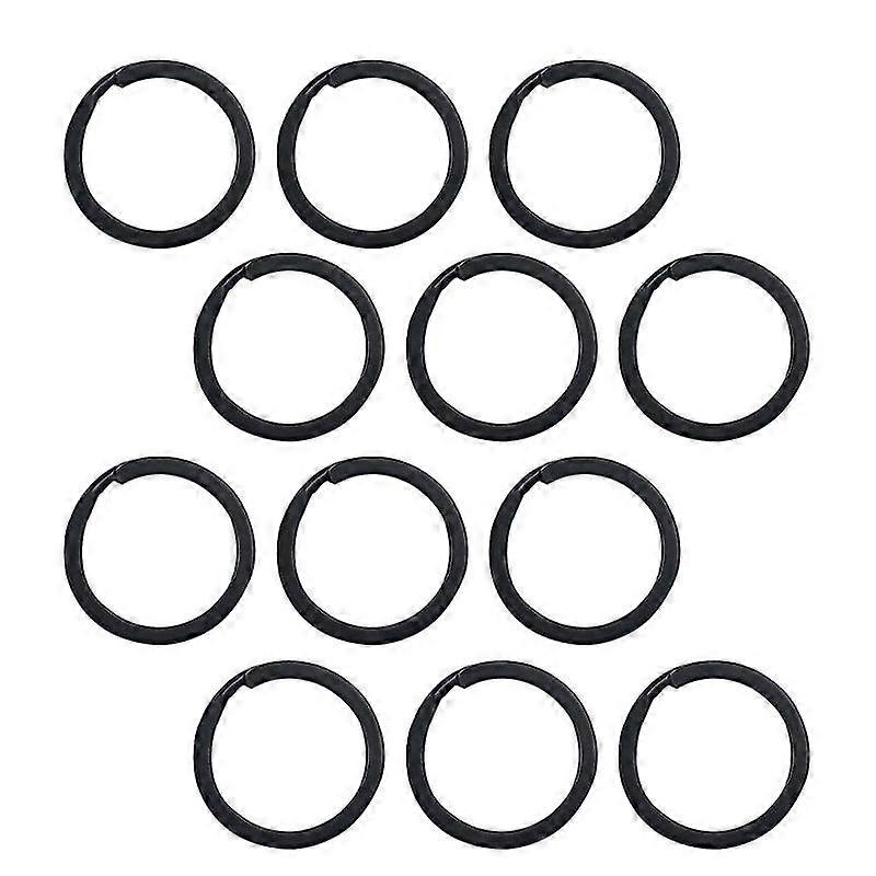 100pcs Iron Split Key Rings Circular Keychain Rings Keys Organization Rings