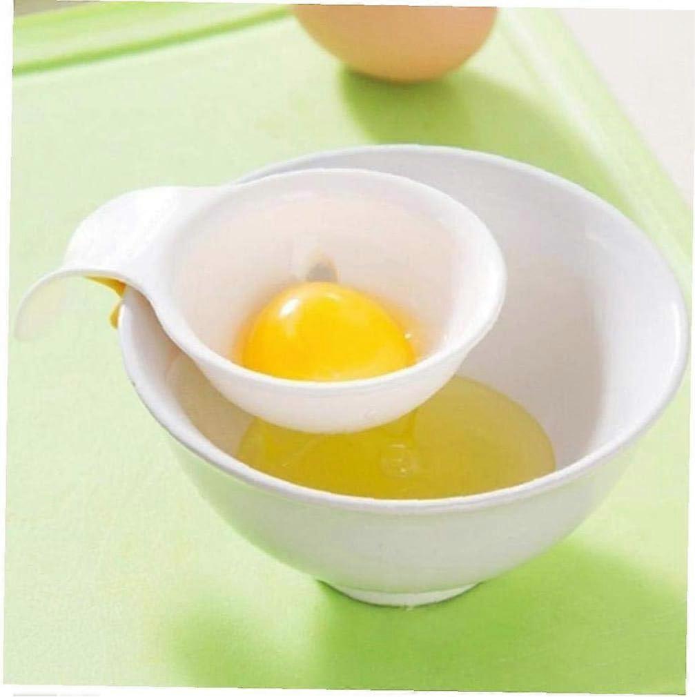 2 Pcs Kitchen Plastic Egg Yolk Separator Egg Divider Novelty Gadgets Cooking Tools