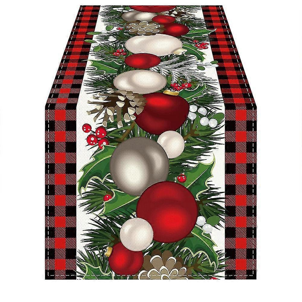 Linen Red And Table Runner 72 Inches Al Table Dec