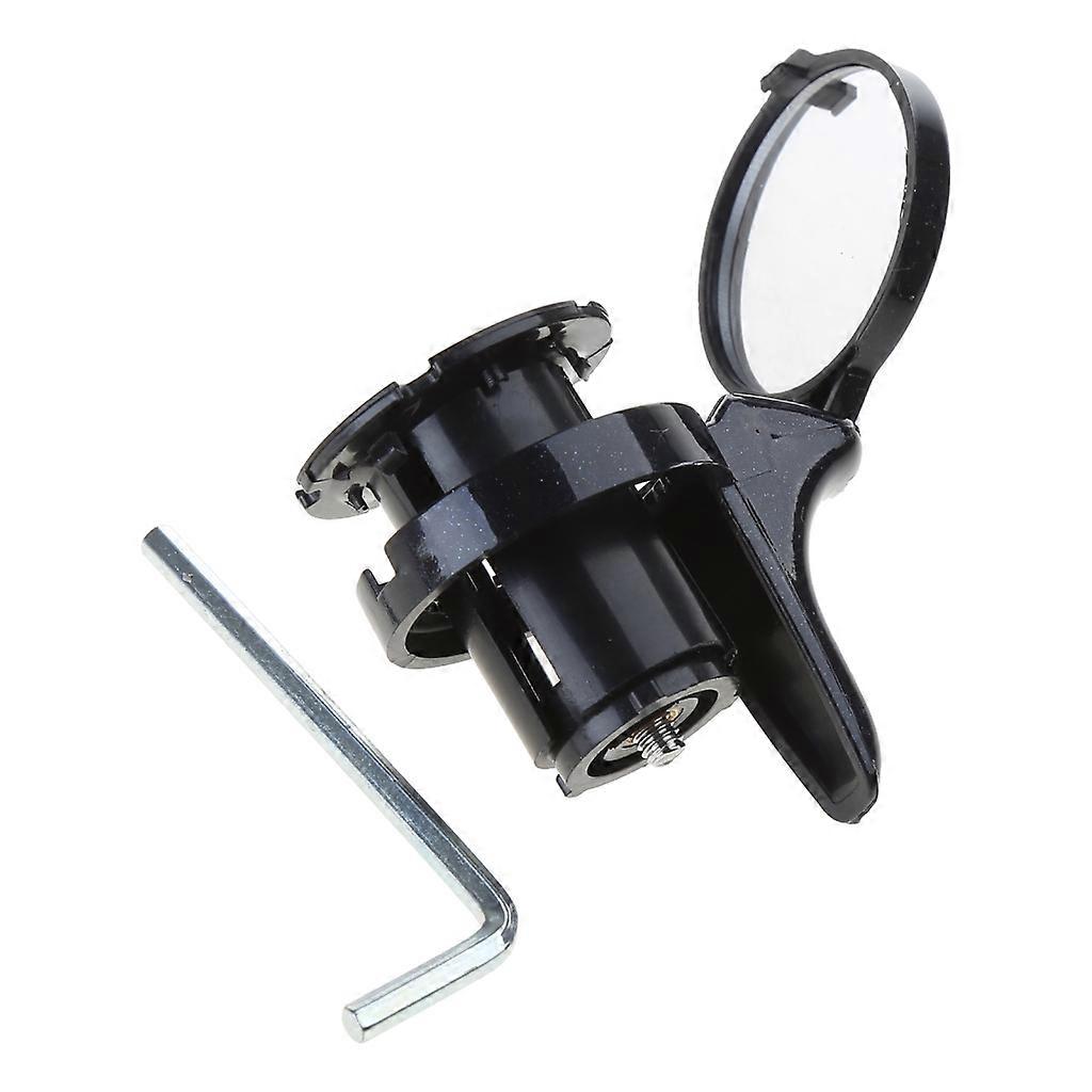 Foldable Mounting Sleeve for Handlebar End Wheel Mirror, 360 Degrees Rotatable