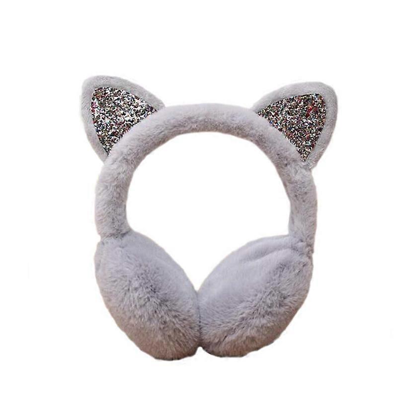 Winter Warm Cat Ear Muffs Cute Earmuff For