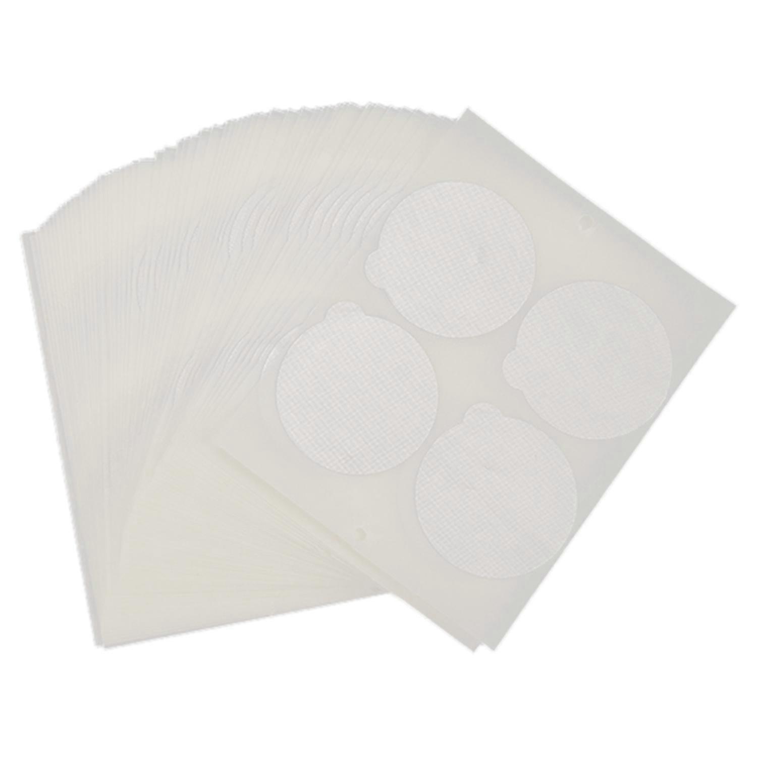 240Pcs Refillable Coffee Capsule Flim Sticker Refilling Stainless Steel Capsule Self Adhesive Alumi