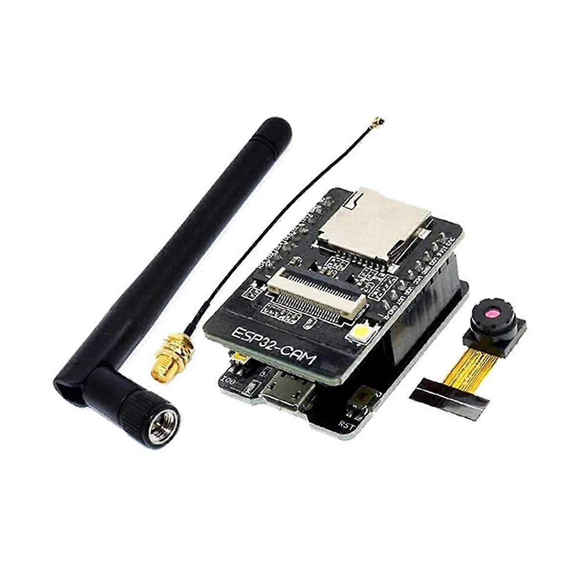 ESP32-CAM WiFi + Bluetooth-module Cameramodule Ontwikkelraad ESP32 met cameramodule OV2640 2