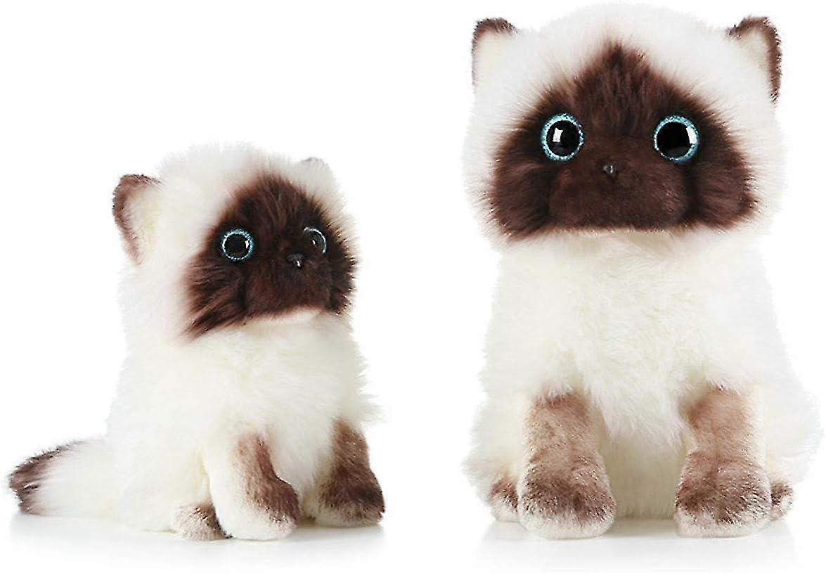 Cuddly Emulation Siamese Cat Stuffed Animals Toy A