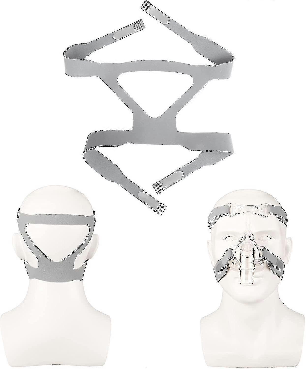 Universal Headgear Full Mask Replace Part  Ventilator Headband (without Mask)