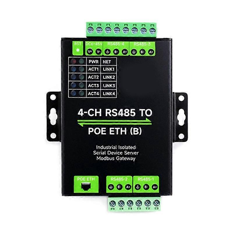 RS485 zu Rj45 Ethernet Konverter Ethernet Adapter 4CH RS485 zu Ethernet