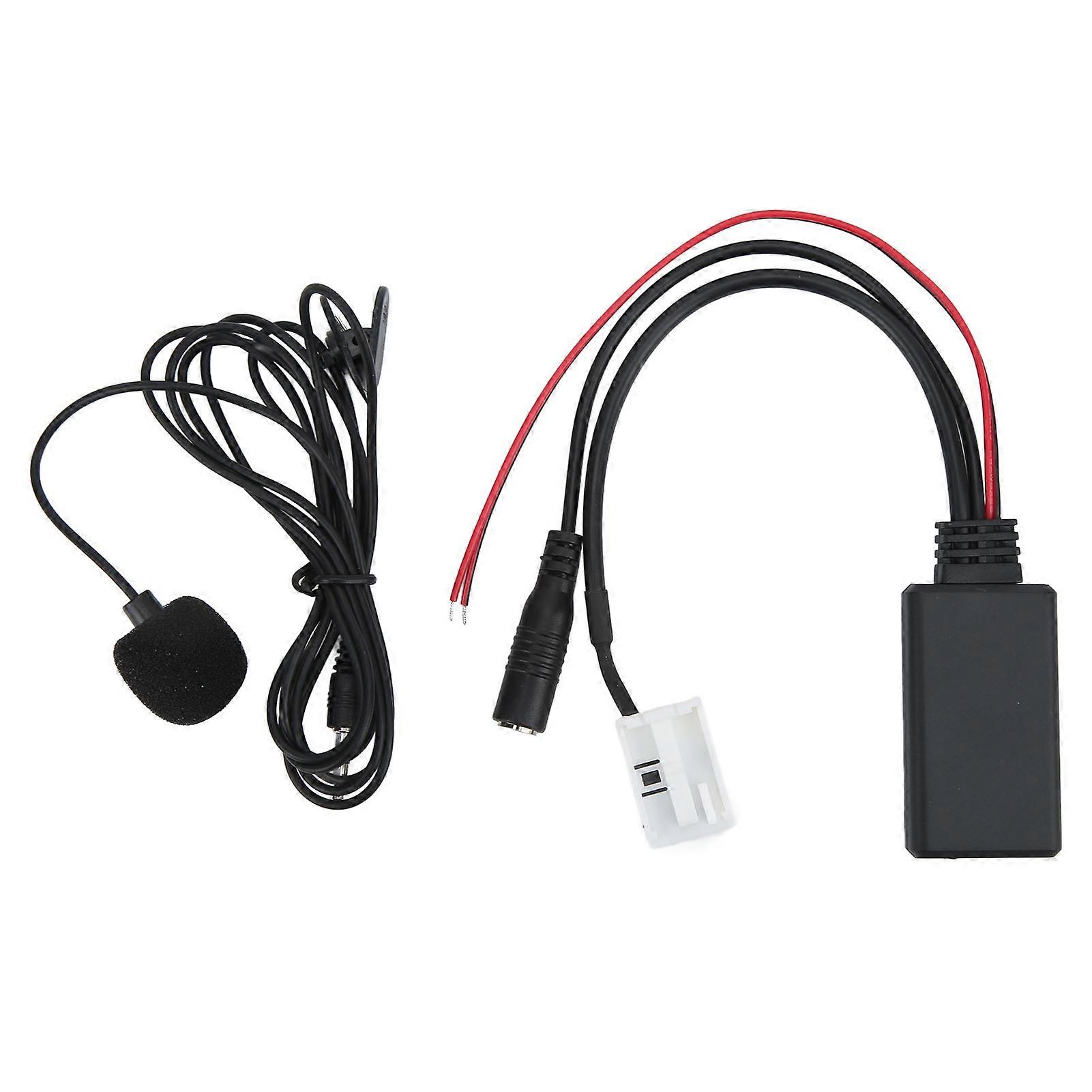 Auto Bluetooth5.0 Wireless Modul Schwarz Freisprechmikrofon Ersatz für Citroen C2 C4 C5 C6 C8